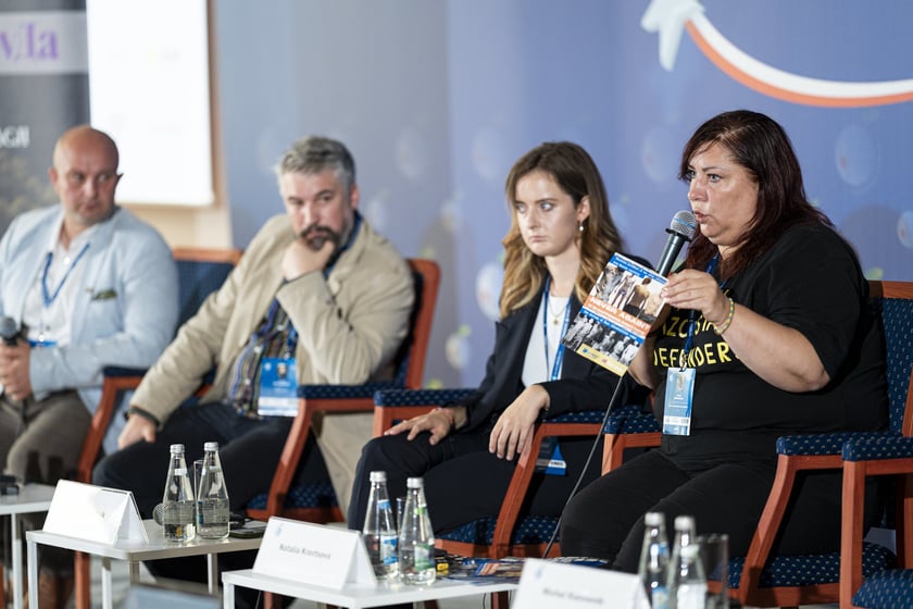 Forum Ekonomiczne w Karpaczu. Dyskusja &bdquo;Rosyjska propaganda i dezinformacja jako broń w geopolityce&rdquo; zorganizowana przez Biuro Wsp&oacute;łpracy z Zagranicą Urzędu Miejskiego Wrocławia